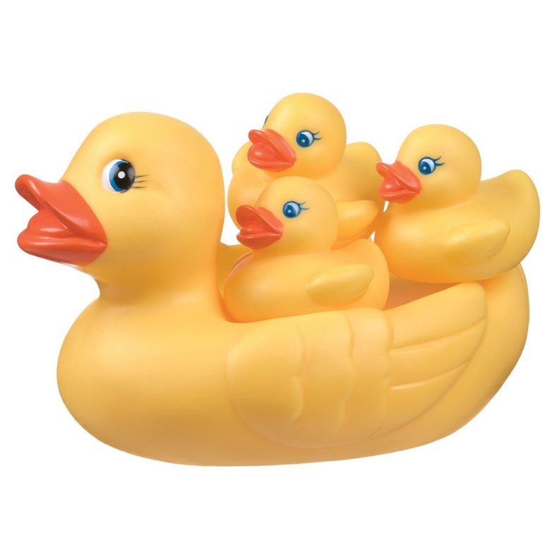 Set Juego De Baño Familia De Patitos Playgro-0