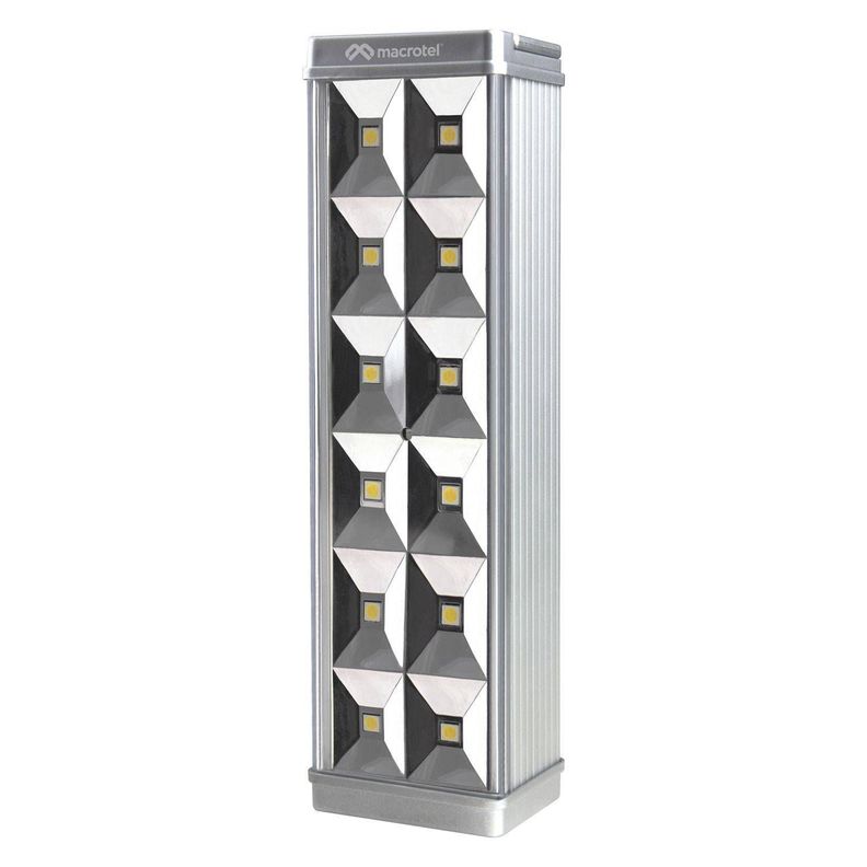 Lámpara De Emergencia 12 Led 3w Macrotel MS3305H-0