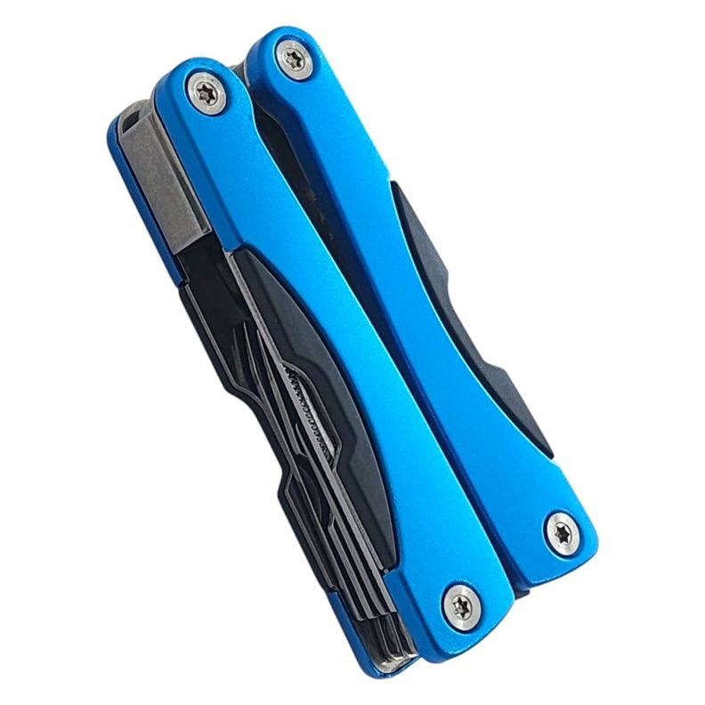 Alicate de Bolsillo Multiherramienta 9 en 1 Azul 13043-7