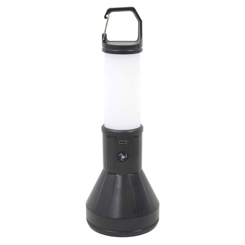 Linterna Recargable Led 2 en 1 de Mano y Colgante 26cm-1