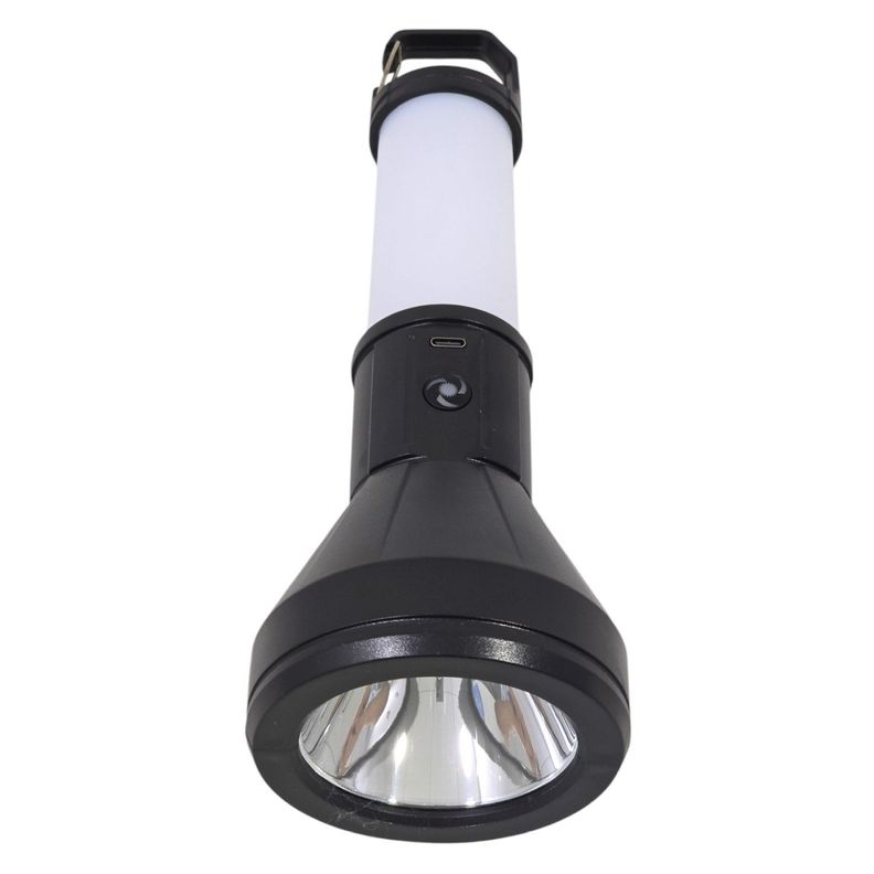 Linterna Recargable Led 2 en 1 de Mano y Colgante 26cm-2
