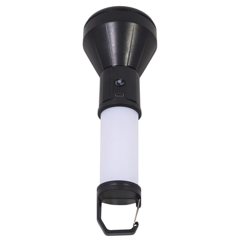 Linterna Recargable Led 2 en 1 de Mano y Colgante 26cm-3