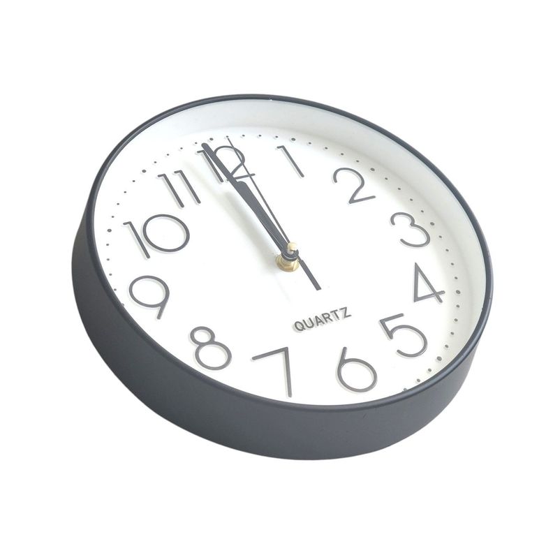 Reloj de Pared Decorativo 25cm Negro DBG1663-1