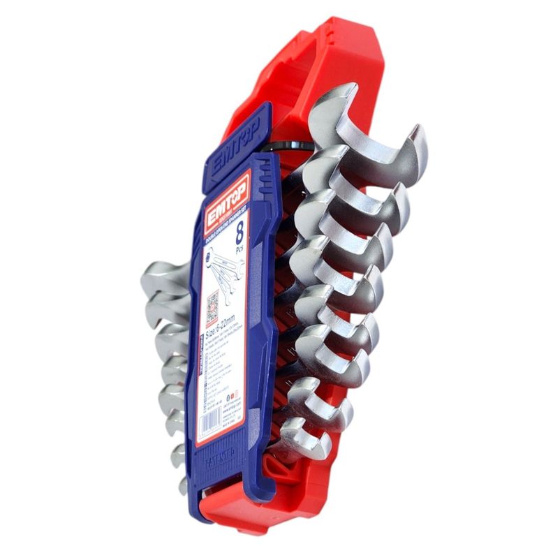 Kit de 8 Llaves de Punta 6-22mm Emtop Edes10801-2