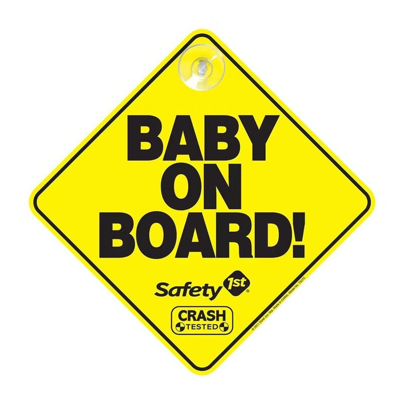 Letrero Baby On Board Safety 1st-0
