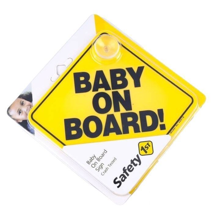 Letrero Baby On Board Safety 1st-1