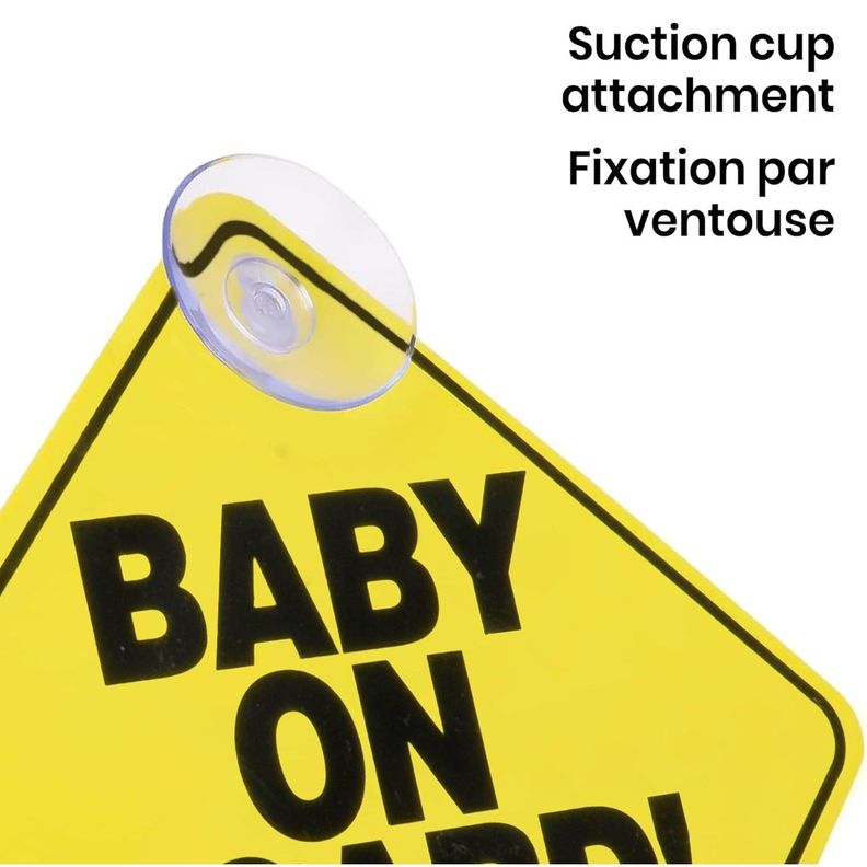 Letrero Baby On Board Safety 1st-2
