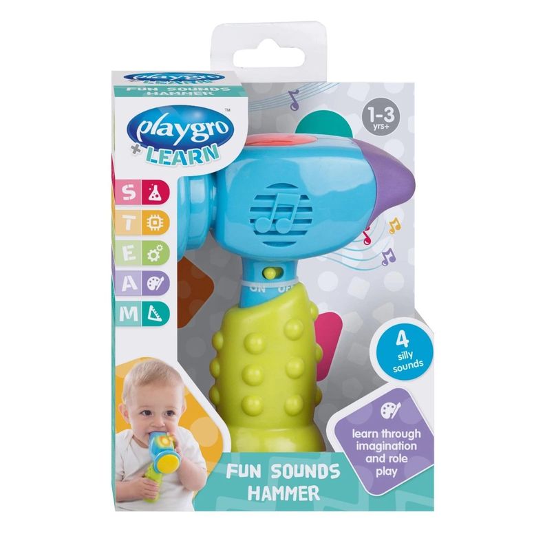 Martillo Con Sonidos Divertidos Para Niños Playgro-2
