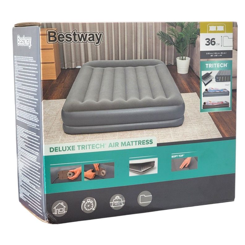 Colchón Inflable Eléctrico Queen 2.03mt Bestway 671FG-5