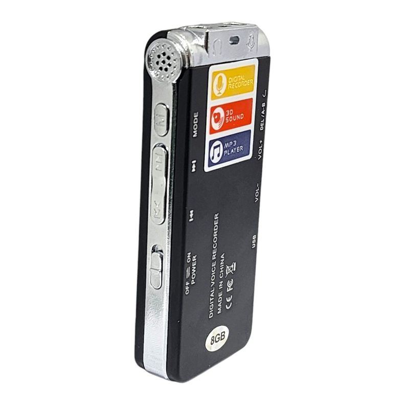 Grabadora de Voz Digital 8gb MP3 TL666-4