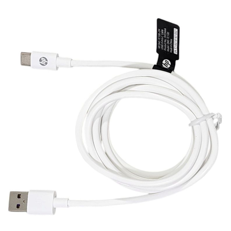 Cable HP USB Tipo-C 2Mt Blanco DHC-TC100-2M-2