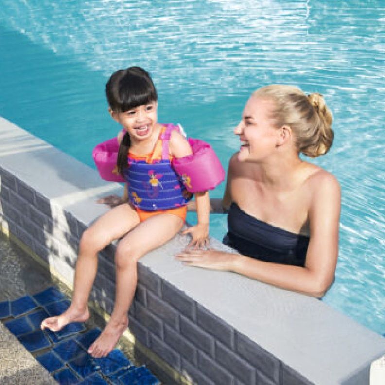 Kit Flotador De Brazo + Lentes De Agua Niña Bestway-2