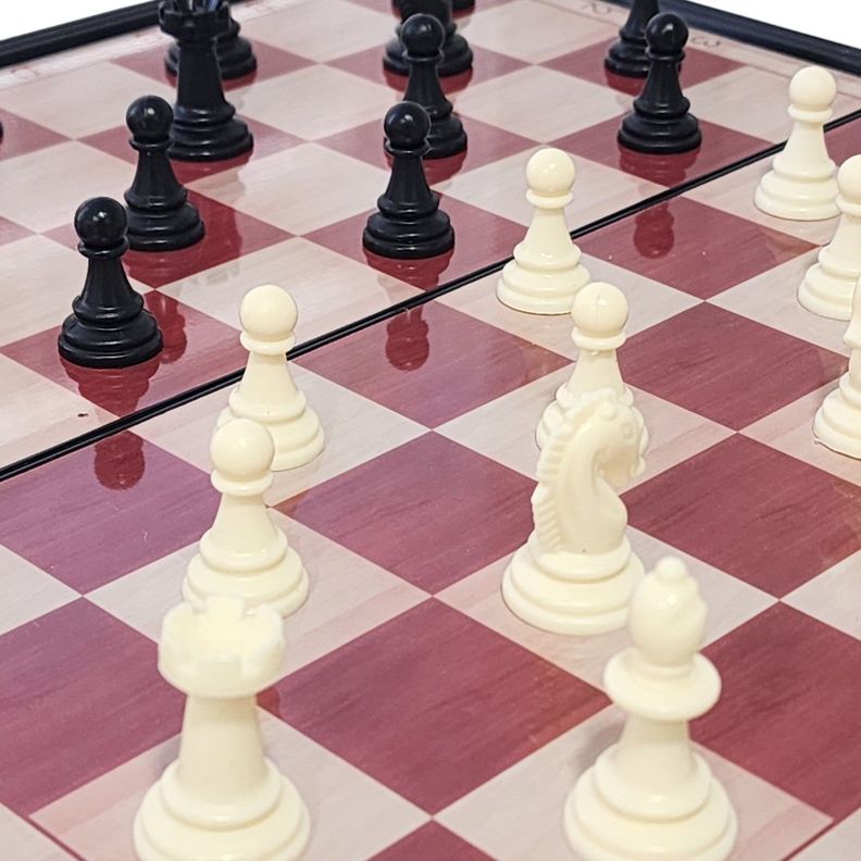 Juego de Ajedrez Plegable Magnético 12059-5