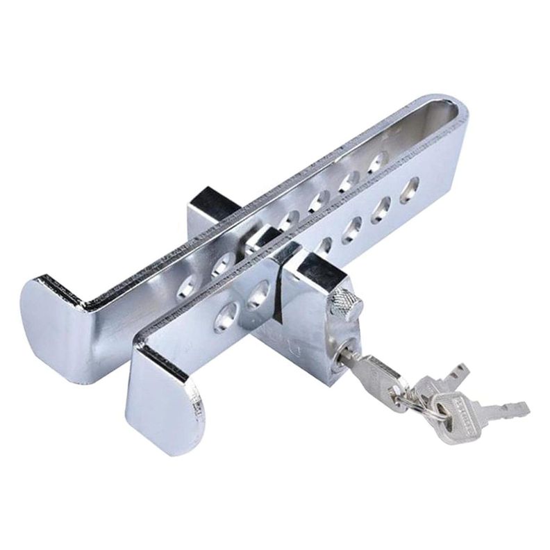 Traba Pedal Auto Seguridad Candado Acero-0