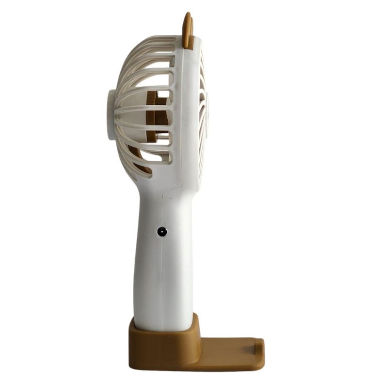 Mini Ventilador Portátil Recargable Tecnolab Blanco TL672W-1