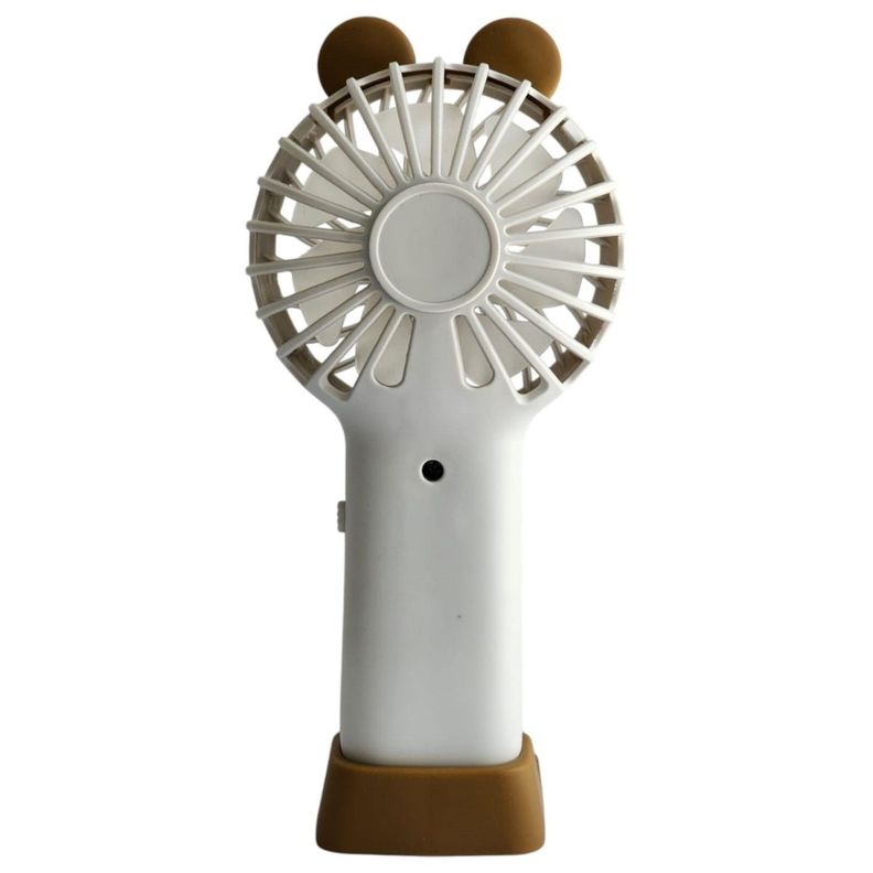 Mini Ventilador Portátil Recargable Tecnolab Blanco TL672W-2