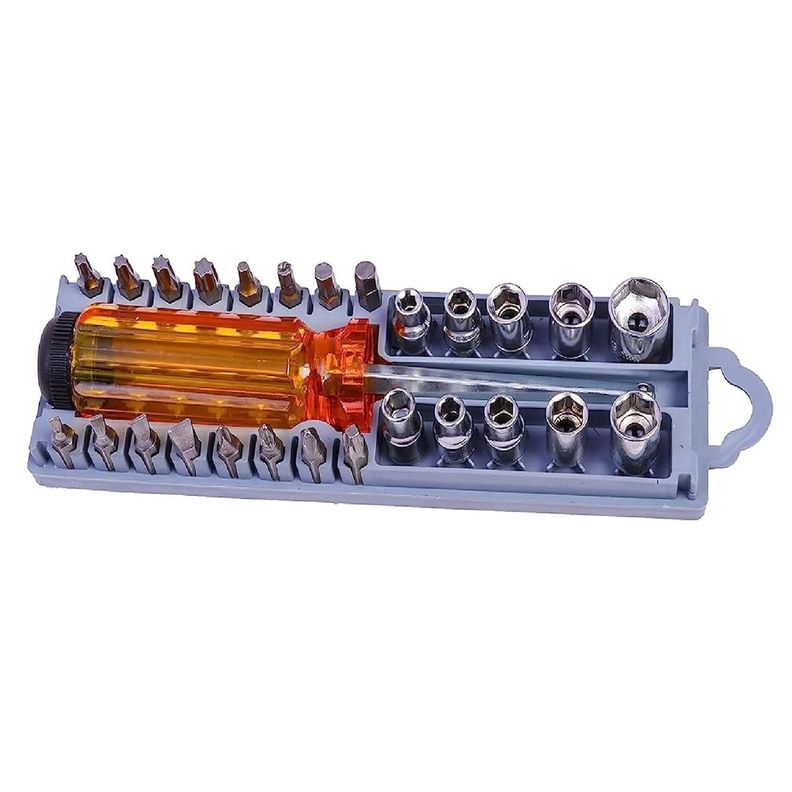 Set Destornillador y Dados 28 pcs en 1 CQ-220-0