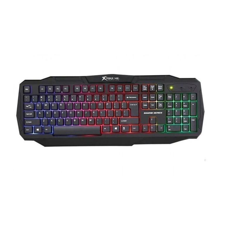 Kit Gamer Mouse Teclado Audifonos, Pad Mouse Xtrike Me-1