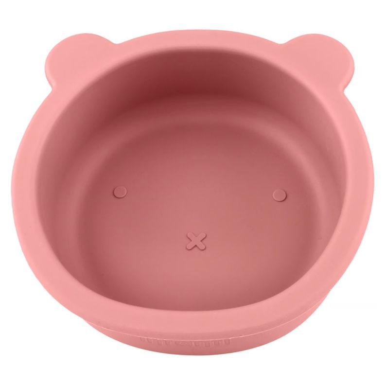 Bowl de Silicona con ventosa Bebe 340ml Infanti 6m+ Rosa