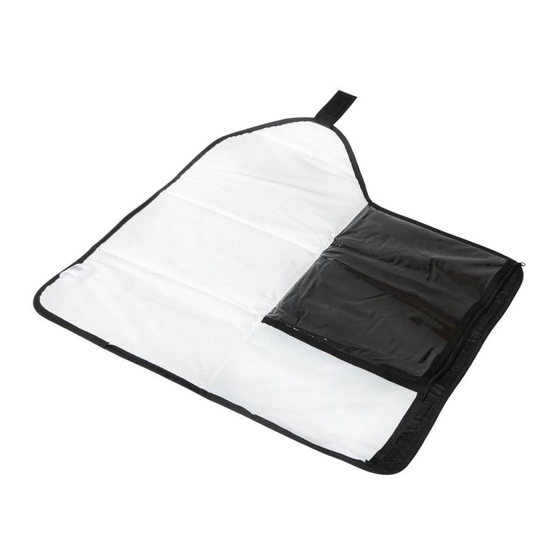 Mudador Jumbo para Bebes Impermeable Negro Infanti