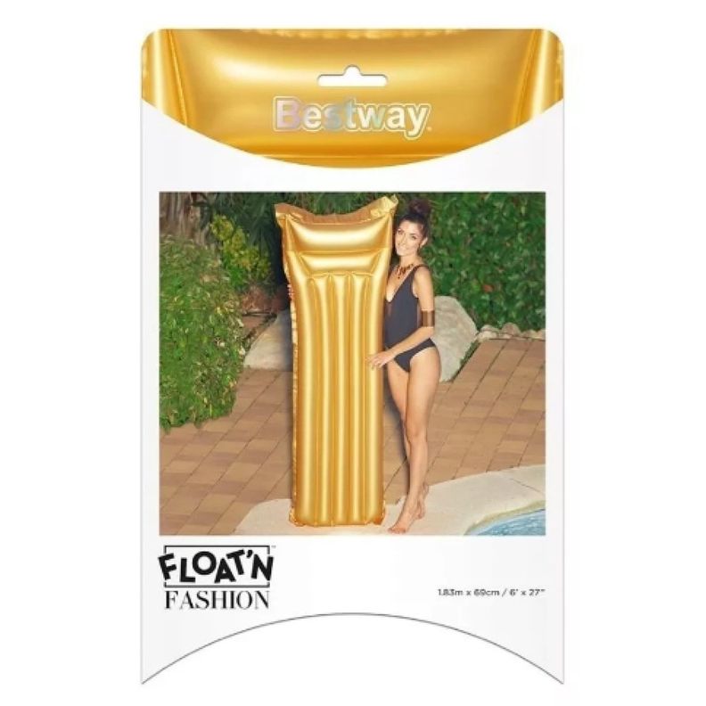 Colchoneta inflable Piscina Gold 183cm Bestway 44044-3