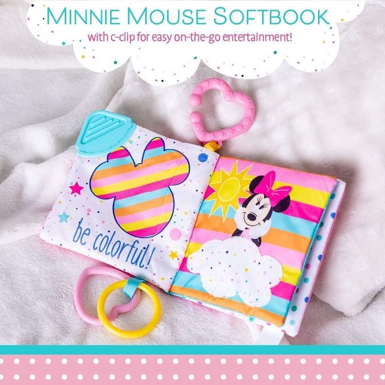 Libro Sensorial Disney Con Mordedor Minnie-2