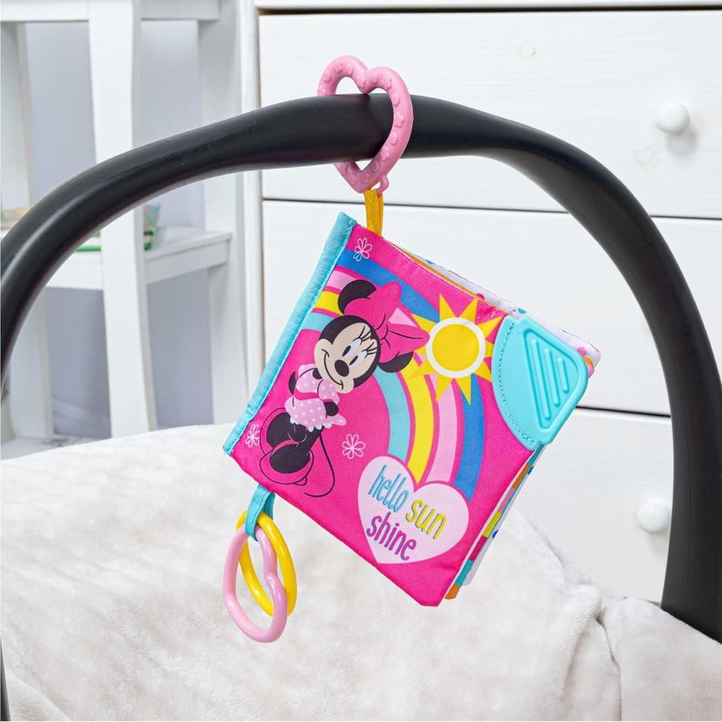 Libro Sensorial Disney Con Mordedor Minnie-5