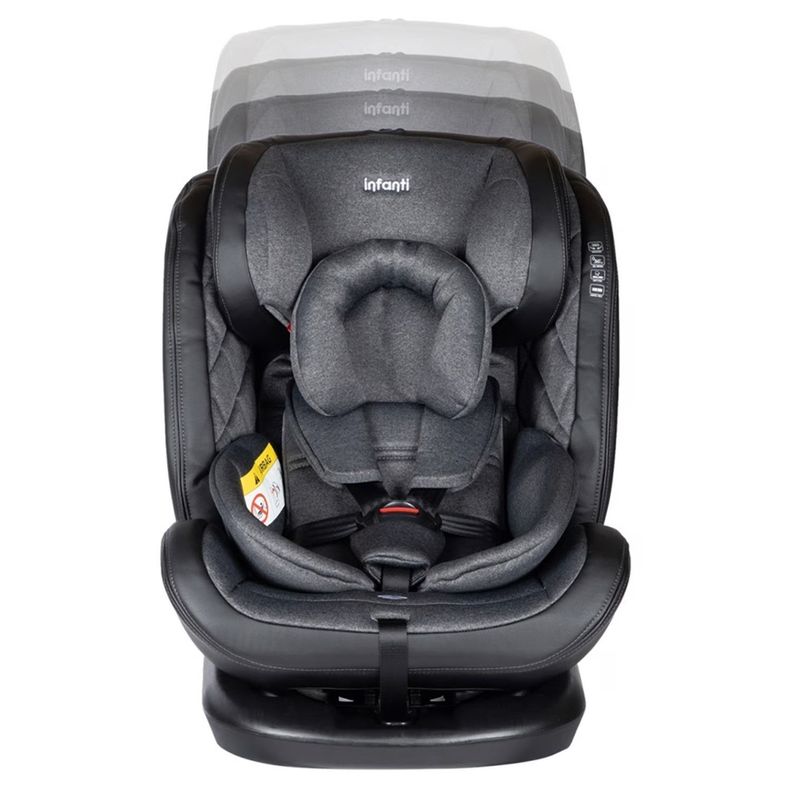 Silla Auto Convertible I-Giro 360 Infanti Dark Grey-4