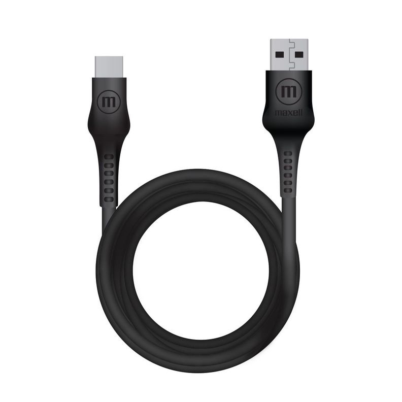 Cable Tipo C Maxell 1.2m Flexi Jelleez Negro