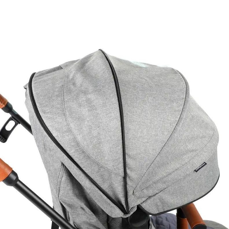 Coche Paseo Zuri 360° Gris Infanti-4