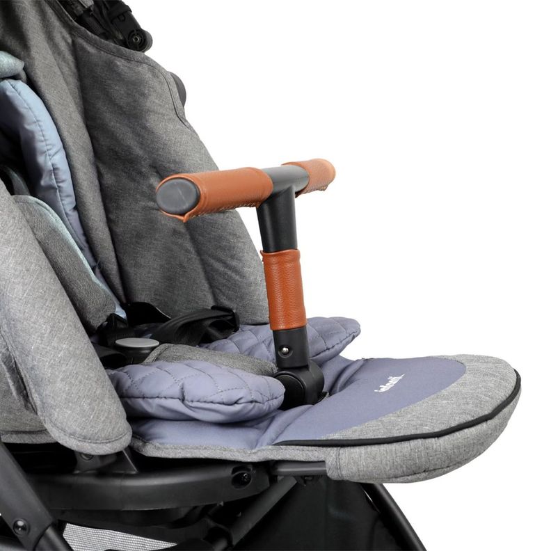 Coche Paseo Zuri 360° Gris Infanti-7