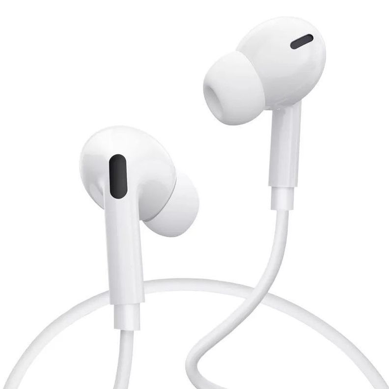 Audifonos con Mic Blanco Lightning Tecnolab-2