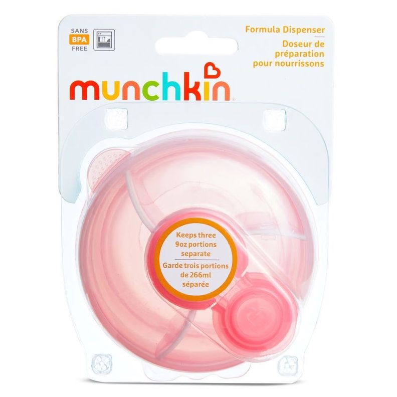 Dispensador de Leche Formula Munchkin Rosado-2