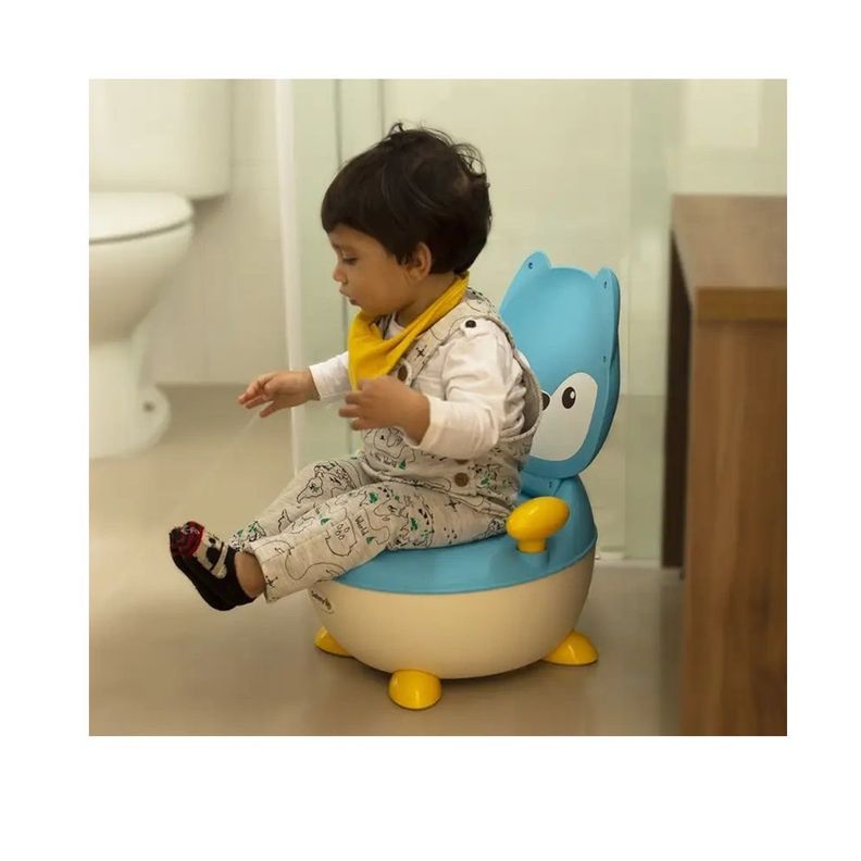 Pelela Bacinica Entrenamiento Infanti Potty Fox Azul-5