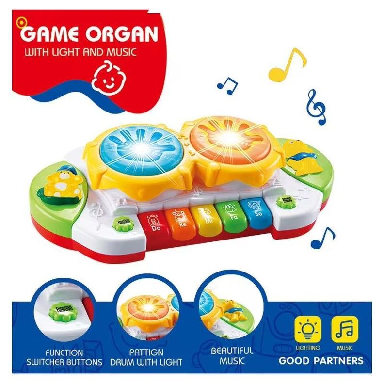 Piano Interactivo Musical Con Luz Y Sonido-3