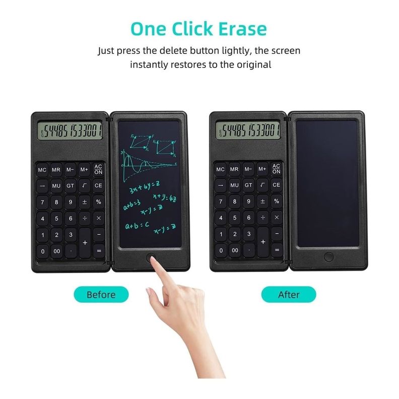 Calculadora LCD con Pantalla de Escritura TL140 Tecnolab-3