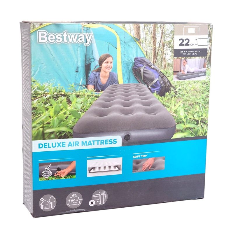 Colchón Inflable Individual 1 plaza 1.85m Bestway 671FE-4