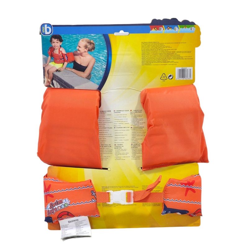Kit Flotador De Brazo + Lentes De Agua Niño Bestway-4