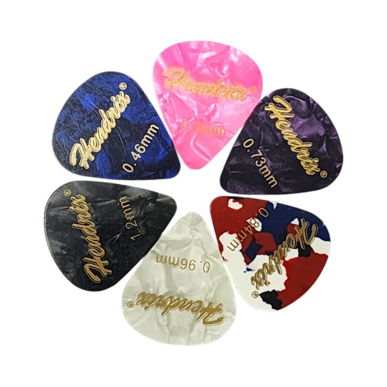 Set de 600 Uñetas para Guitarras HX0040 Hendrix-1