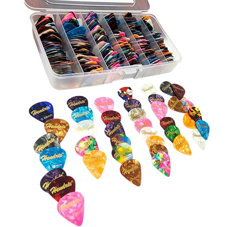 Set de 600 Uñetas para Guitarras HX0040 Hendrix-3