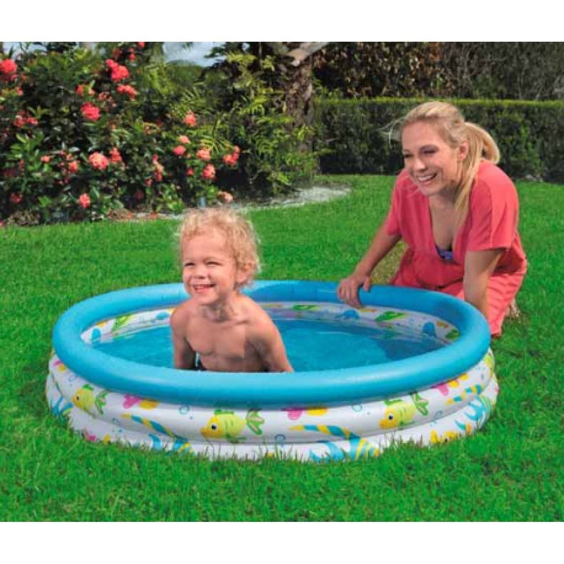 Piscina Inflable Redonda niños Marino 102cm Bestway -1