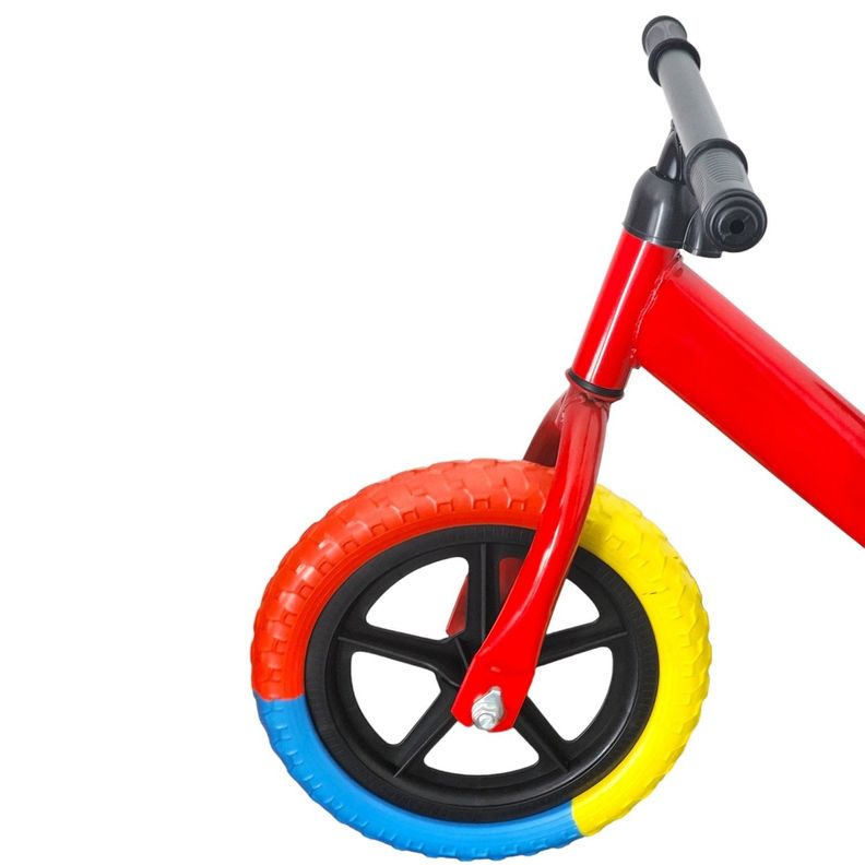 Bicicleta Equilibrio Sin Pedales de Aprendizaje Rojo 19137-2
