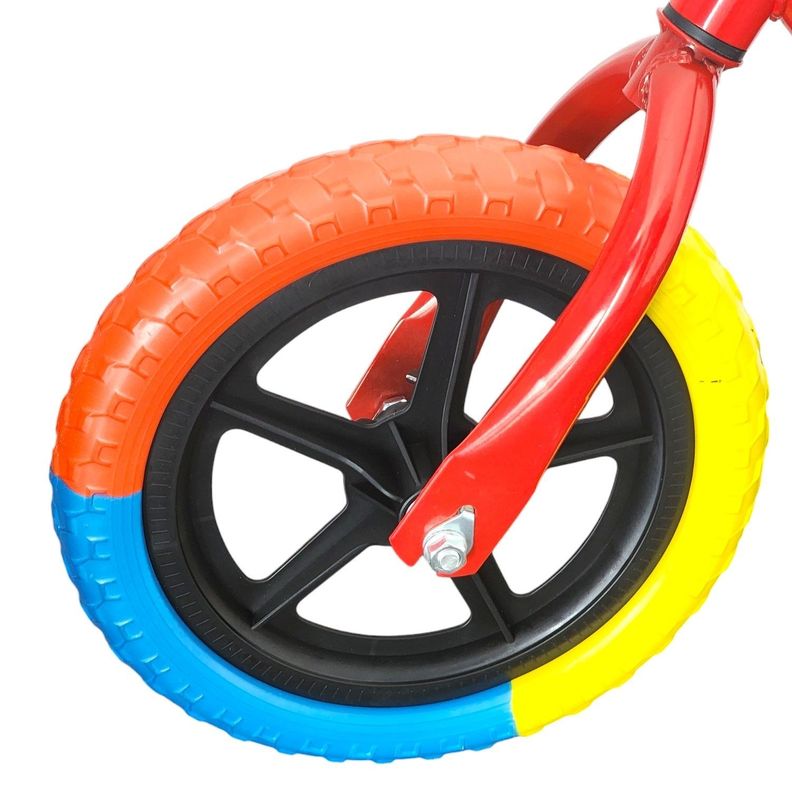Bicicleta Equilibrio Sin Pedales de Aprendizaje Rojo 19137-6