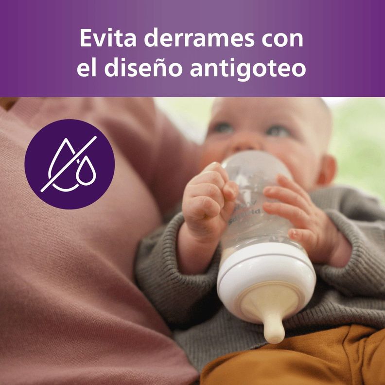 Mamadera Natural Response 260ml Avent SCY903/01 1m+-5