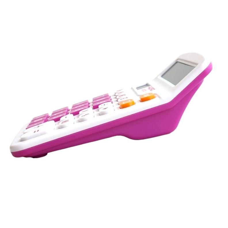 Calculadora Electrónica Pacific 12 dig PAC01122P Rosa-2