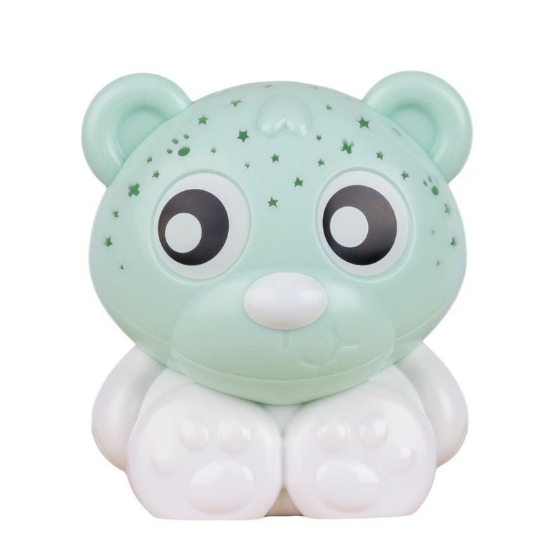 Proyector Espanta Cuco Osito Verde Playgro-0