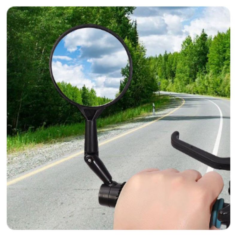 Espejo Retrovisor Redondo para Moto /Bicicleta 18293-5