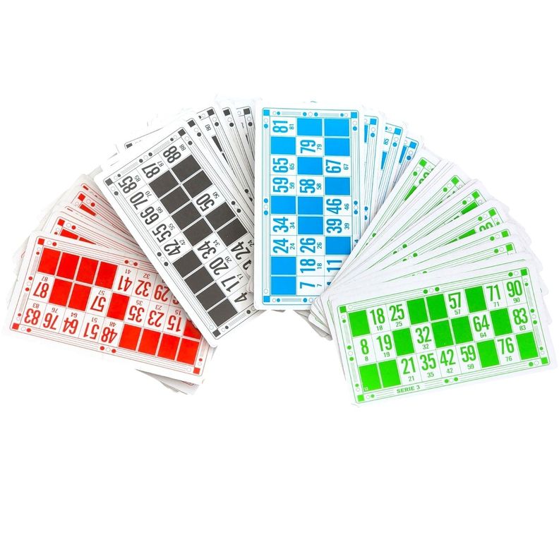 Juego de Bingo Lotería Cartón y Madera 12053-3
