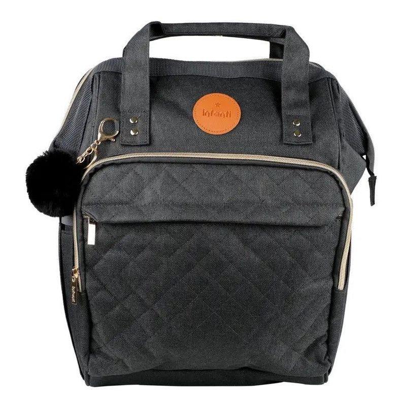 Mochila Pañalera Maternal Infanti Open Negra-0