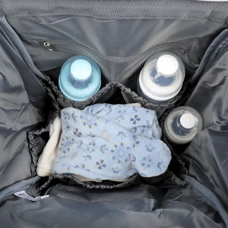 Mochila Pañalera Maternal Infanti Open Negra-6